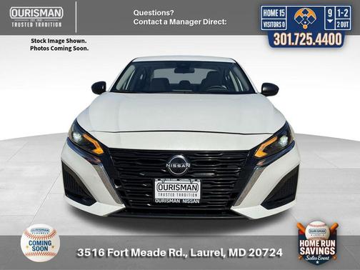 Pearl White 2024 Nissan Altima 2.5 SV