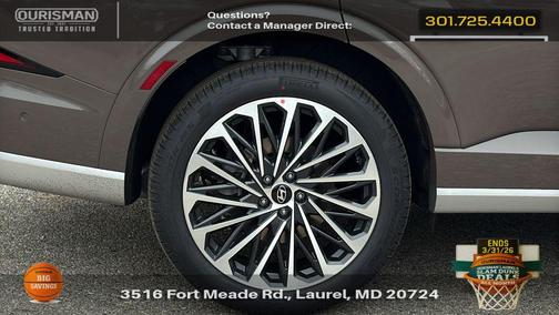 2026 Hyundai PALISADE Calligraphy