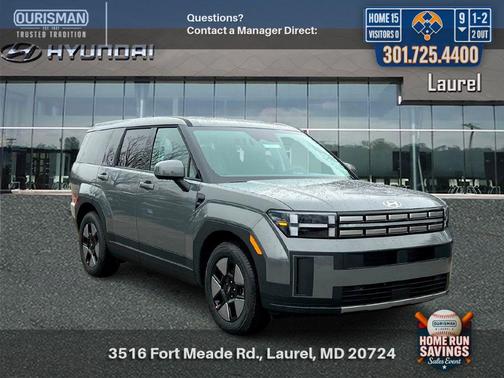 Gray 2026 Hyundai SANTA FE SE
