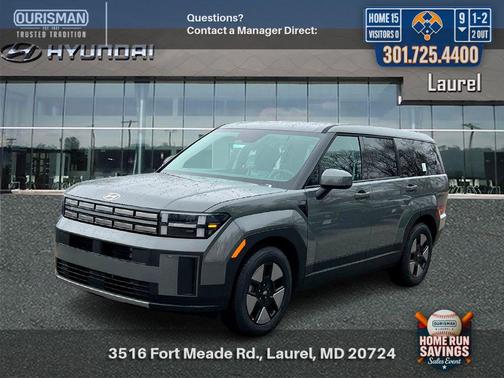Gray 2026 Hyundai SANTA FE SE