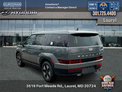 Gray 2026 Hyundai SANTA FE SE