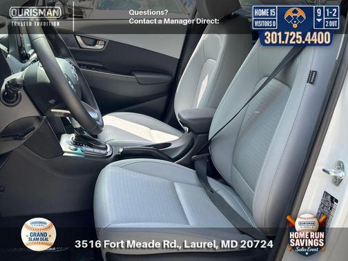 Chalk White 2019 Hyundai KONA Ultimate