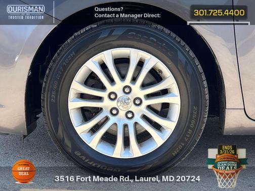 2015 Toyota Sienna XLE