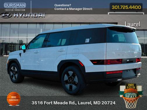 Serenity White 2026 Hyundai SANTA FE SE