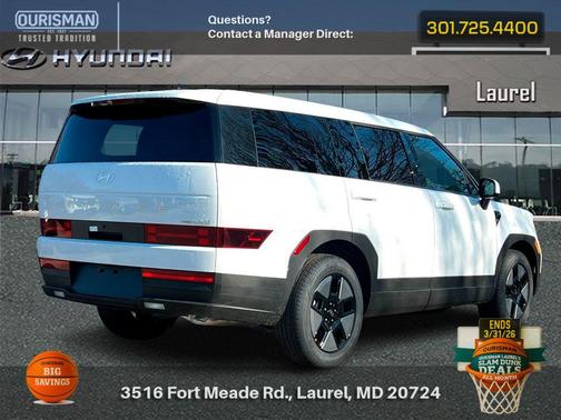 Serenity White 2026 Hyundai SANTA FE SE