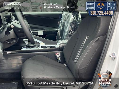 Serenity White 2026 Hyundai ELANTRA HEV Blue