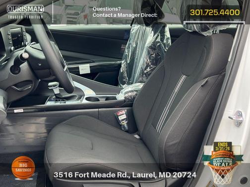 Serenity White 2026 Hyundai ELANTRA HEV Blue