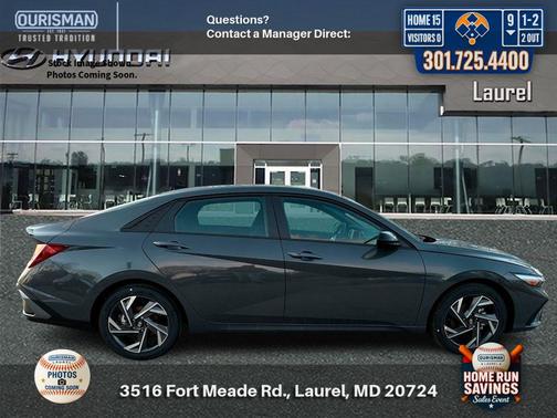 Ecotronic Gray 2025 Hyundai ELANTRA Sport