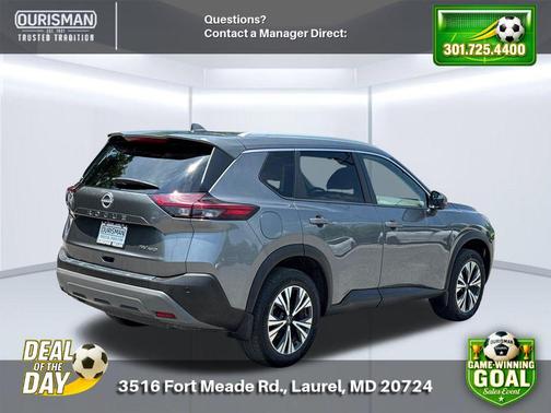 Gun Metallic 2022 Nissan Rogue SV