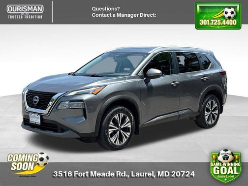 Gun Metallic 2022 Nissan Rogue SV