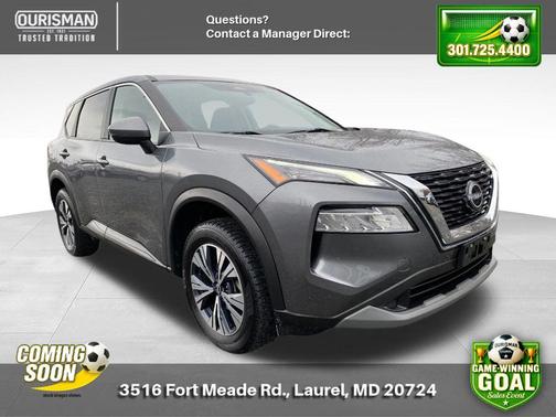 Gun Metallic 2022 Nissan Rogue SV