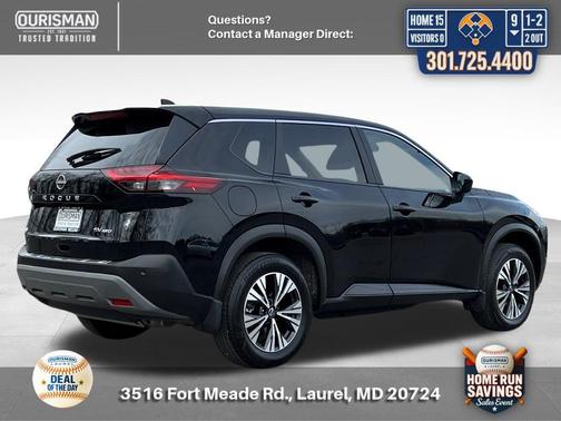 Super Black 2023 Nissan Rogue SV