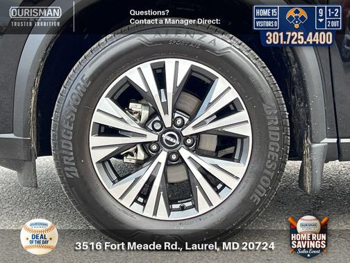 Super Black 2023 Nissan Rogue SV