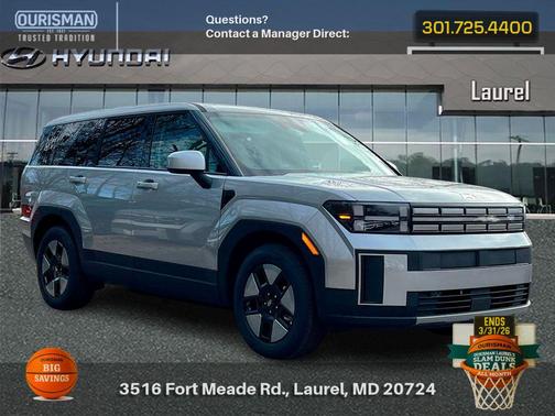 Shimmering Silver 2026 Hyundai SANTA FE SE