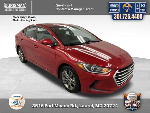 Scarlet Red 2018 Hyundai ELANTRA SE