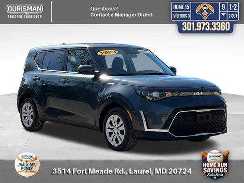 Gravity Gray 2023 Kia Soul LX