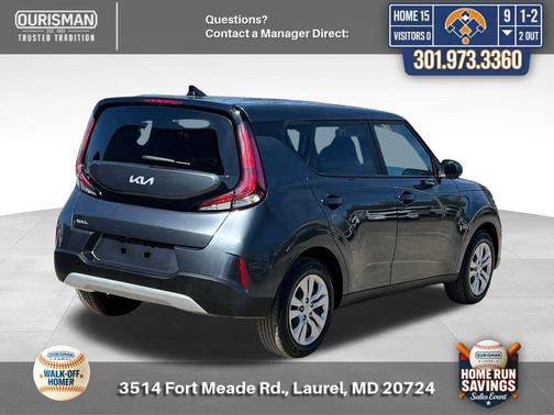 Gravity Gray 2023 Kia Soul LX
