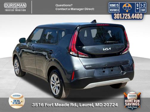 Gravity Gray 2023 Kia Soul LX