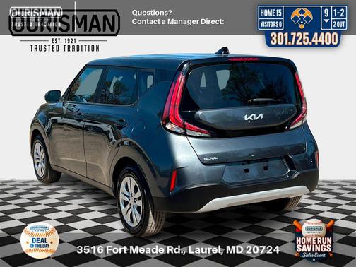 Gravity Gray 2023 Kia Soul LX