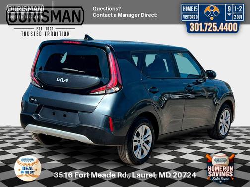 Gravity Gray 2023 Kia Soul LX