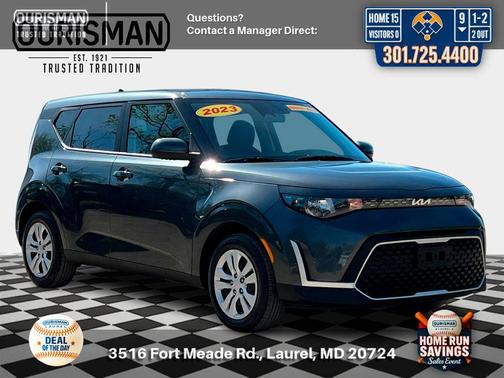 Gravity Gray 2023 Kia Soul LX