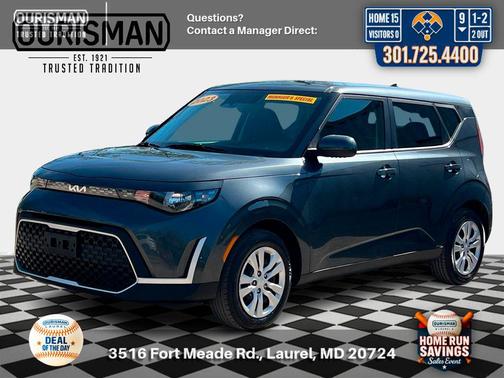 Gravity Gray 2023 Kia Soul LX
