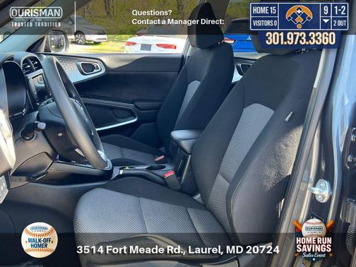 Gravity Gray 2023 Kia Soul LX