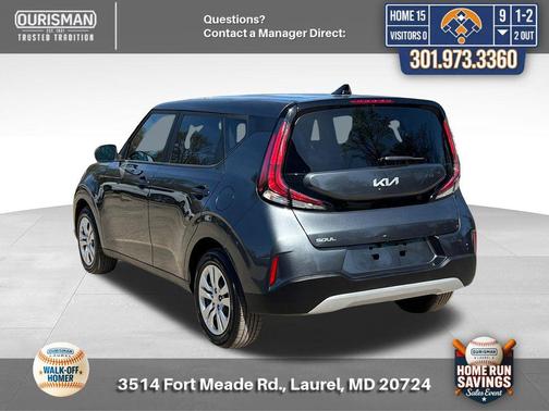 Gravity Gray 2023 Kia Soul LX