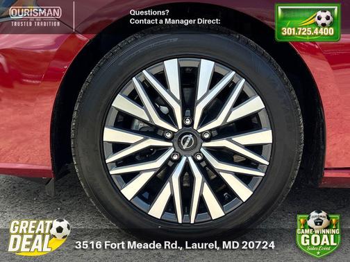 Scarlet 2025 Nissan Altima 2.5 SV