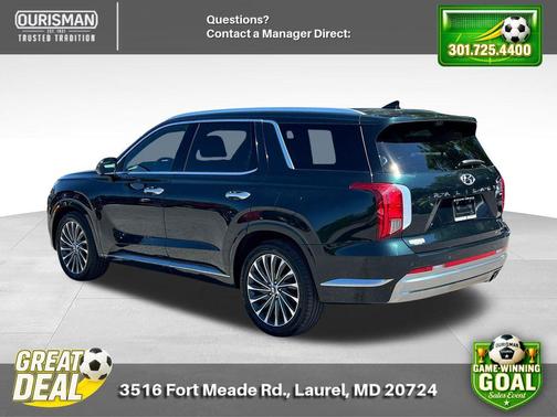 Robust Emerald 2023 Hyundai PALISADE Calligraphy