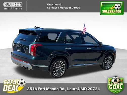 Robust Emerald 2023 Hyundai PALISADE Calligraphy