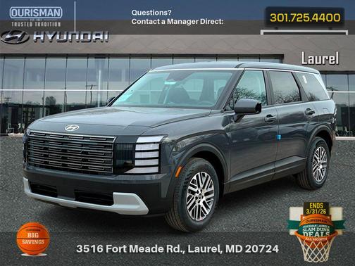 Ecotronic Gray Pearl 2026 Hyundai PALISADE SE