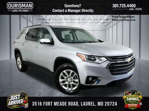 Silver Ice Metallic 2019 Chevrolet Traverse Premier