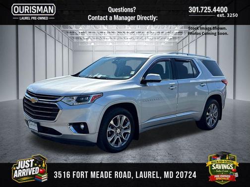 Silver Ice Metallic 2019 Chevrolet Traverse Premier
