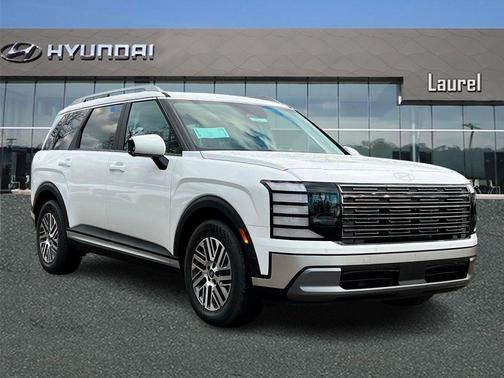 White Pearl 2026 Hyundai PALISADE SEL Premium 8P