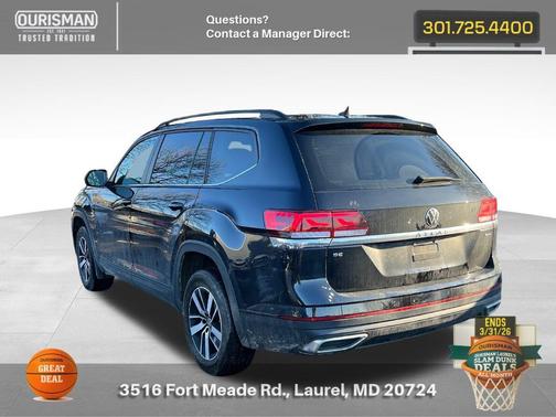 2023 Volkswagen Atlas 2.0T SE