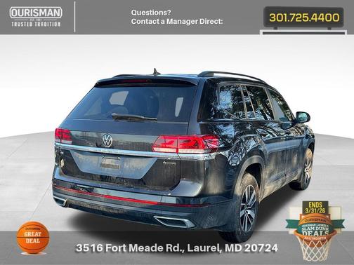 2023 Volkswagen Atlas 2.0T SE