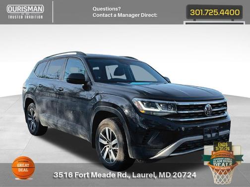 2023 Volkswagen Atlas 2.0T SE