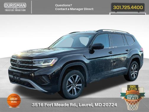 2023 Volkswagen Atlas 2.0T SE