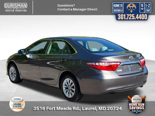 Celestial Silver Metallic 2016 Toyota Camry LE