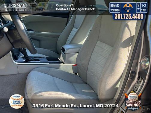 Celestial Silver Metallic 2016 Toyota Camry LE