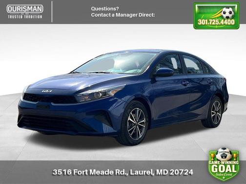 Deep Sea Blue 2023 Kia Forte LXS