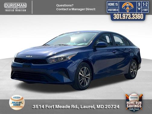 Deep Sea Blue 2023 Kia Forte LXS