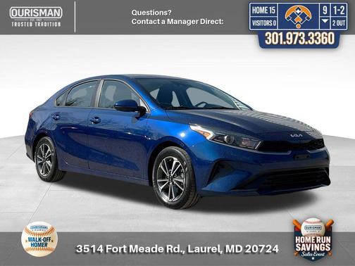 Deep Sea Blue 2023 Kia Forte LXS