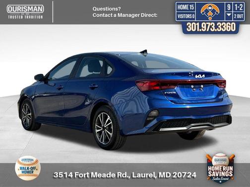 Deep Sea Blue 2023 Kia Forte LXS