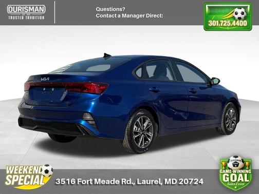 Deep Sea Blue 2023 Kia Forte LXS
