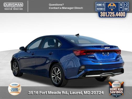 Deep Sea Blue 2023 Kia Forte LXS