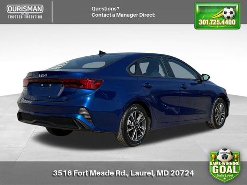 Deep Sea Blue 2023 Kia Forte LXS