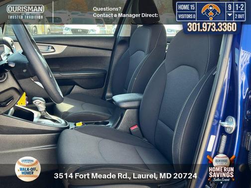 Deep Sea Blue 2023 Kia Forte LXS