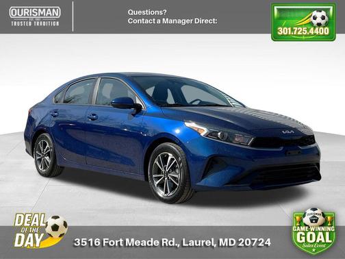Deep Sea Blue 2023 Kia Forte LXS
